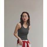 裏起毛リブタンクトップ | ad thie | 詳細画像14 