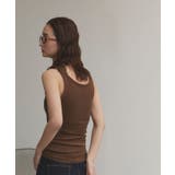 裏起毛リブタンクトップ | ad thie | 詳細画像20 