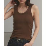 裏起毛リブタンクトップ | ad thie | 詳細画像21 