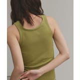 裏起毛リブタンクトップ | ad thie | 詳細画像28 