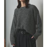 【2025AW新作】アシメヘムスパンコールニットトップス	 | ad thie | 詳細画像18 