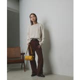 【2025AW新作】アシメヘムスパンコールニットトップス	 | ad thie | 詳細画像2 