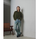 【2025AW新作】アシメヘムスパンコールニットトップス	 | ad thie | 詳細画像21 