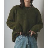 【2025AW新作】アシメヘムスパンコールニットトップス	 | ad thie | 詳細画像24 