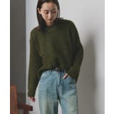 【2025AW新作】アシメヘムスパンコールニットトップス	 | ad thie | 詳細画像25 