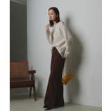 【2025AW新作】アシメヘムスパンコールニットトップス	 | ad thie | 詳細画像3 