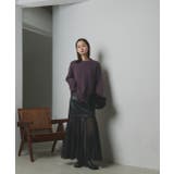 【2025AW新作】アシメヘムスパンコールニットトップス	 | ad thie | 詳細画像33 