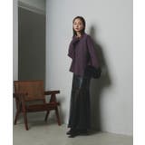 【2025AW新作】アシメヘムスパンコールニットトップス	 | ad thie | 詳細画像34 