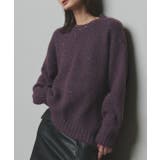 【2025AW新作】アシメヘムスパンコールニットトップス	 | ad thie | 詳細画像37 