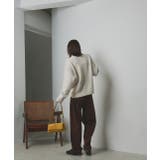 【2025AW新作】アシメヘムスパンコールニットトップス	 | ad thie | 詳細画像4 