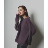 【2025AW新作】アシメヘムスパンコールニットトップス	 | ad thie | 詳細画像40 