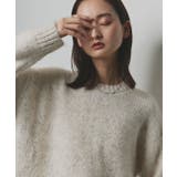 【2025AW新作】アシメヘムスパンコールニットトップス	 | ad thie | 詳細画像6 