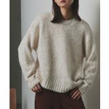 【2025AW新作】アシメヘムスパンコールニットトップス	 | ad thie | 詳細画像7 