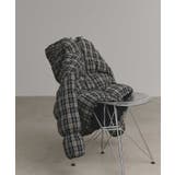 【2025AW新作】チェックダウンジャケット | ad thie | 詳細画像14 