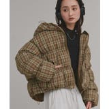 【2025AW新作】チェックダウンジャケット | ad thie | 詳細画像20 