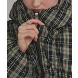 【2025AW新作】チェックダウンジャケット | ad thie | 詳細画像7 