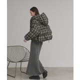 【2025AW新作】チェックダウンジャケット | ad thie | 詳細画像9 