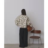 フラワーボアブルゾン | ad thie | 詳細画像13 