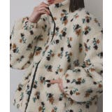 フラワーボアブルゾン | ad thie | 詳細画像14 