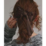 【2025AW新作】ベロアリボンシュシュ | ad thie | 詳細画像10 