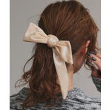 アイボリー | 【2025AW新作】ベロアリボンシュシュ | ad thie