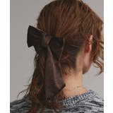 ブラウン | 【2025AW新作】ベロアリボンシュシュ | ad thie