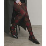 アーガイルタイツ | ad thie | 詳細画像10 