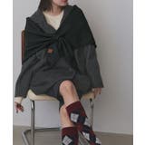 トライアングルニットストール | ad thie | 詳細画像11 