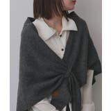 トライアングルニットストール | ad thie | 詳細画像19 