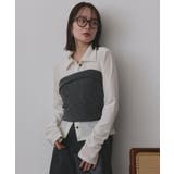 トライアングルニットストール | ad thie | 詳細画像22 