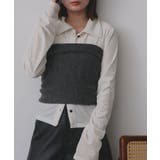 トライアングルニットストール | ad thie | 詳細画像23 