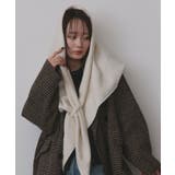 トライアングルニットストール | ad thie | 詳細画像3 