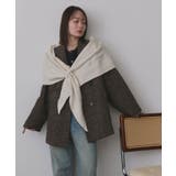 トライアングルニットストール | ad thie | 詳細画像5 