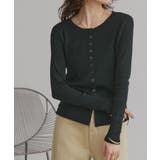 【2026SS新作】コンパクトリブニットカーディガン | ad thie | 詳細画像6 