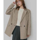 チェック | 【2026SS新作】オーバーサイズダブルテーラードジャケット | ad thie