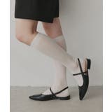 オフホワイト | 【2026SS新作】ベーシックシアーリブハイソックス | ad thie