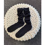 ブラック | 【2026SS新作】ベーシックシアーリブハイソックス | ad thie