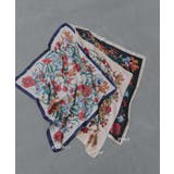 【2026SS新作】シルクタッチ花柄大判スカーフ | ad thie | 詳細画像21 