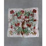 ピンク | 【2026SS新作】シルクタッチ花柄大判スカーフ | ad thie