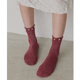 【2026SS新作】パールラメクルーソックス | ad thie | 詳細画像16 