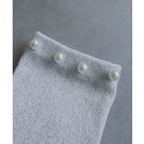 【2026SS新作】パールラメクルーソックス | ad thie | 詳細画像19 