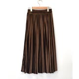 ミモレ丈ベロアプリーツスカート | ad thie | 詳細画像40 