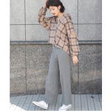 6色カラバリ豊富!ベースカラーウエストゴムニットパンツ | ad thie | 詳細画像18