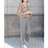 6色カラバリ豊富!ベースカラーウエストゴムニットパンツ | ad thie | 詳細画像20