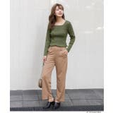 スクエアーニット リブニット トップス | ad thie | 詳細画像19 