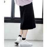 サイドスリット入りコーデュロイタイトスカート | ad thie | 詳細画像10 