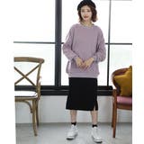 サイドスリット入りコーデュロイタイトスカート | ad thie | 詳細画像17 