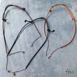 Mask Leather Cord② | feu | 詳細画像1