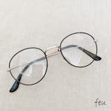ブラック | Metal Frame Glasses | feu