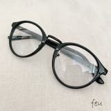 ブラック | ClearLens Boston Glasses | feu